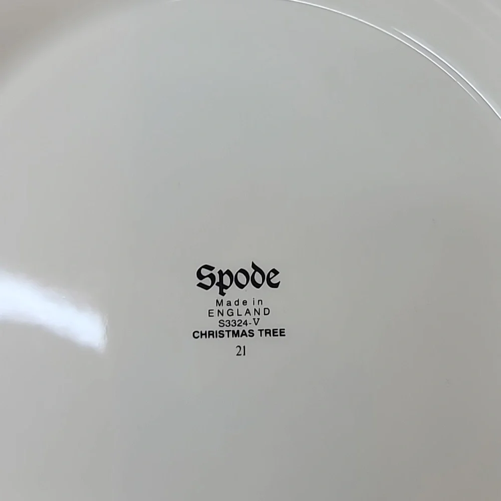 Spode christmas tree